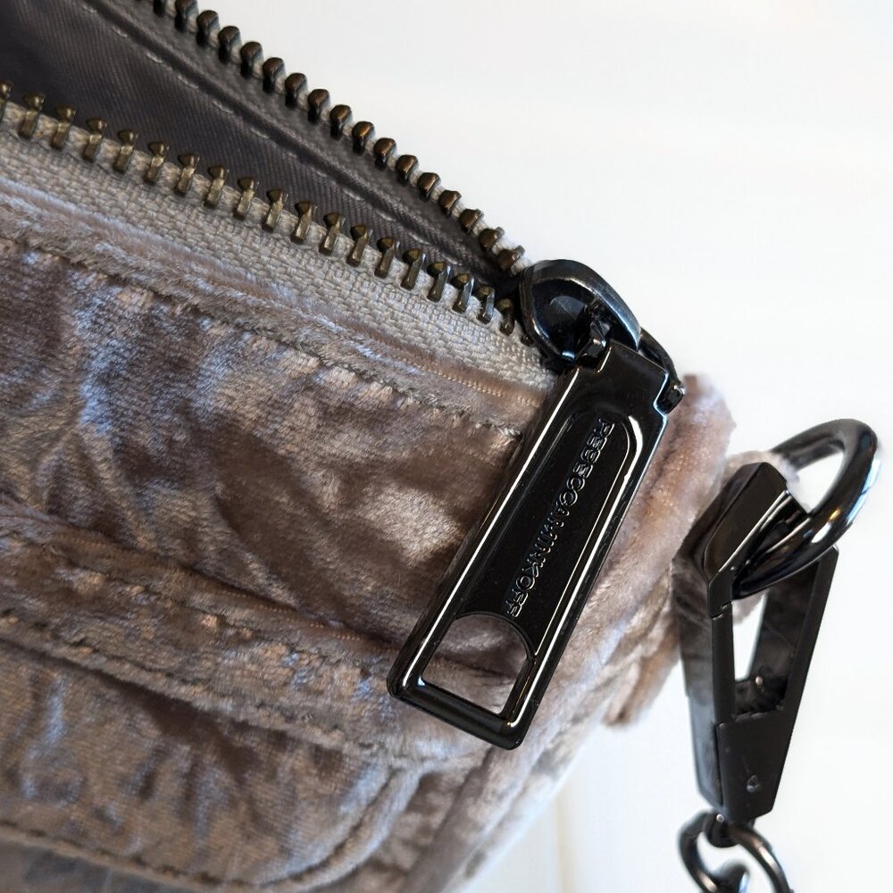 REBECCA MINKOFF Mini Mac Velvet Convertible Crossbody Clutch - Picture 13 of 13